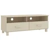 Image de vidaXL Meuble TV Marron Miel 106 x 40 x 40 cm en bois de pin