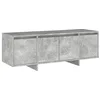 Image de Meuble TV Gris béton 120x30x40,5 cm Aggloméré