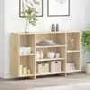 Image de vidaXL Buffet chêne sonoma 120x30x75 cm bois d'ingénierie
