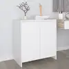 Image de vidaXL Buffet Blanc 70x41x75 cm Bois d'ingénierie