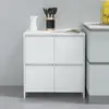 Image de vidaXL Buffet Blanc 70x41x75 cm Bois d'ingénierie