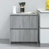 Image de vidaXL Buffet Sonoma gris 70x41x75 cm Bois d'ingénierie