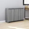 Image de vidaXL Buffet Sonoma gris 102x33x75 cm Bois d'ingénierie
