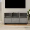 Image de vidaXL Meuble TV Sonoma gris 102x37,5x52,5 cm Bois d'ingénierie