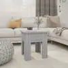 Image de vidaXL Table basse Sonoma gris 40x40x42 cm Bois d'ingénierie