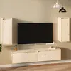 Image de vidaXL Armoires murales 2 pcs 30x30x80 cm Bois de pin massif