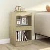 Image de vidaXL Bibliothèque/Séparateur de pièce Chêne Sonoma 40x30x72 cm