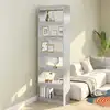 Image de vidaXL Bibliothèque/Séparateur de pièce Gris béton 60x30x198 cm