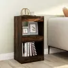Image de vidaXL Bibliothèque/Séparateur de pièce Chêne fumé 40x30x72 cm