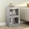 Image de vidaXL Bibliothèque/Séparateur de pièce Sonoma gris 40x30x72 cm