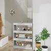 Image de vidaXL Bibliothèque/Séparateur de pièce sonoma gris bois d'ingénierie