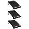 Image de vidaXL Panneaux de chauffage solaire de piscine courbés 3pcs 72,5x46cm