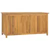 Image de vidaXL Boîte de jardin 114x50x58 cm Bois massif de teck