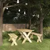 Image de vidaXL Banc de jardin 110 cm Bois de pin imprégné