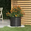 Image de vidaXL Jardinière Acier galvanisé 40x40x36 cm Anthracite