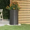 Image de vidaXL Jardinière Acier galvanisé 40x40x68 cm Anthracite