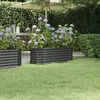 Image de vidaXL Lit surélevé de jardin Acier galvanisé Anthracite