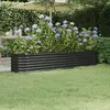 Image de vidaXL Lit surélevé de jardin Acier galvanisé Anthracite