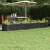 Image de vidaXL Lit surélevé de jardin Acier galvanisé Anthracite