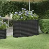 Image de vidaXL Lit surélevé de jardin Acier galvanisé Anthracite