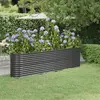 Image de vidaXL Lit surélevé de jardin Acier galvanisé Anthracite