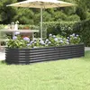 Image de vidaXL Lit surélevé de jardin Acier galvanisé Anthracite