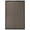 Image de vidaXL Tapis à tissage plat d'extérieur 160x230 cm Marron foncé