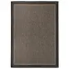 Image de vidaXL Tapis à tissage plat d'extérieur 200x280 cm Marron foncé