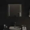 Image de vidaXL Miroir de salle de bain à LED 50x50 cm