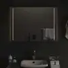 Image de vidaXL Miroir de salle de bain à LED 80x60 cm