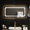 Image de vidaXL Miroir de salle de bain à LED 80x40 cm
