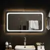 Image de vidaXL Miroir de salle de bain à LED 90x50 cm