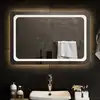 Image de vidaXL Miroir de salle de bain à LED 90x60 cm