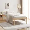 Image de vidaXL Lit pour personne âgée 90x200 cm bois massif de pin