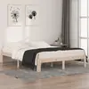 Image de vidaXL Cadre de lit sans matelas bois massif 150x200 cm