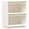Image de vidaXL Wandkast 60x34x75 cm massief grenenhout wit