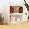 Image de vidaXL Armoire console Blanc 60x34x75 cm Bois de pin solide
