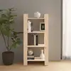 Image de vidaXL Bibliothèque/Séparateur de pièce 60x35x125 cm Bois massif