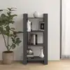 Image de vidaXL Bibliothèque/Séparateur de pièce Gris 60x35x125 cm Bois massif