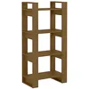 Image de Bibliothèque/Cloison Marron miel 60x35x125 cm Bois massif