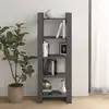 Image de vidaXL Bibliothèque/Séparateur de pièce Gris 60x35x160 cm Bois massif