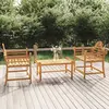 Image de vidaXL Chaises de jardin lot de 2 91x62x94 cm Bois de teck solide