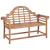 Image de vidaXL Banc de jardin 127x58,5x92,5 cm Bois massif de teck