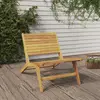 Image de vidaXL Chaise de jardin Bois de teck solide