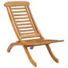 Image de vidaXL Chaise de jardin pliable 50x90x69 cm Bois de teck massif