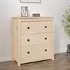 Image de vidaXL Buffet 70x35x80 cm bois massif de pin