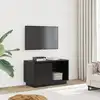 Image de vidaXL Meuble TV Noir 74x35x44 cm Bois de pin massif