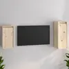 Image de vidaXL Meubles TV 2 pcs Bois massif de pin