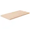 Image de vidaXL Panneau d'étagère 40x20x1,5 cm Bois de chêne massif non traité