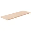 Image de vidaXL Panneau d'étagère 60x20x1,5 cm Bois de chêne massif non traité